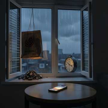 深夜对雨的无声呐喊