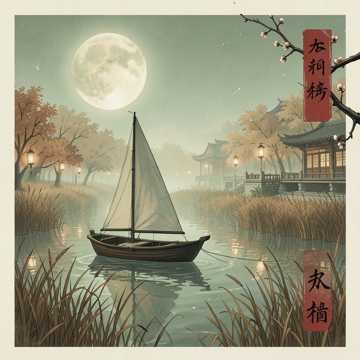 孤帆秋水