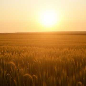 田野里的那束光