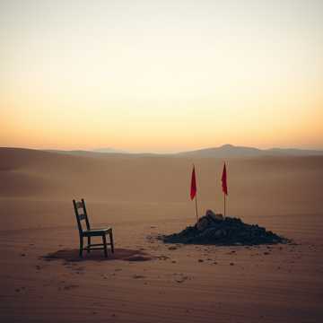 Ashes Over Desert Skies