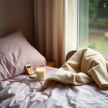 晚安留在语音里