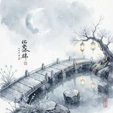 霜花一笔写流年