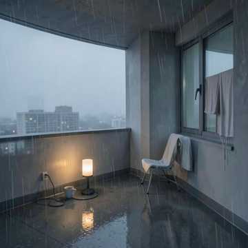 顶楼雨声