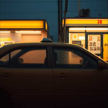 深夜赶路想回家