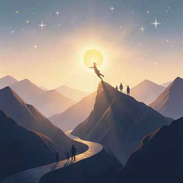 托起光的那个人