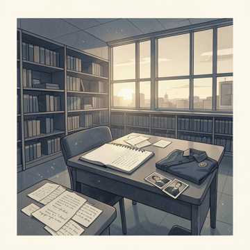 阅览室的那一眼