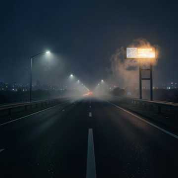 回家路上的凌晨一点