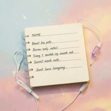 在你名字之间的空格里