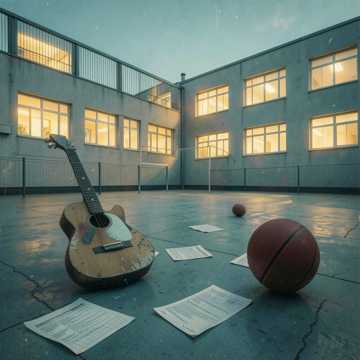 操场上的最后一遍