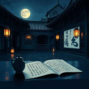 月色落在你眉间