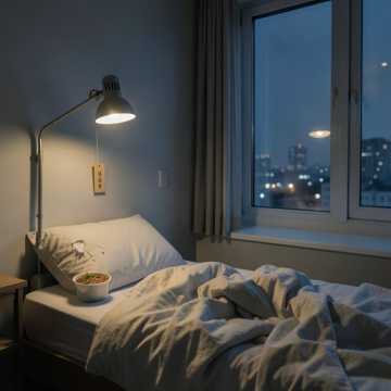 半盏灯留给自己