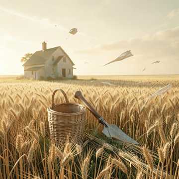 对家乡的思恋，对儿时的追溯