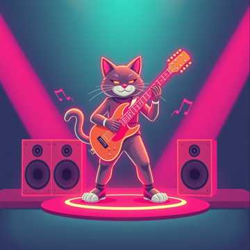 喵喵电吉他