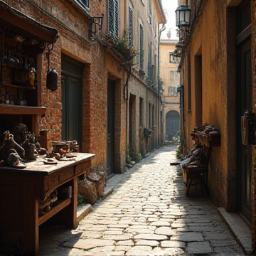 老巷口的修鞋匠