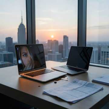 夜班后的天快亮