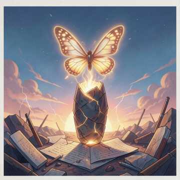 破晓时分，我们展翅