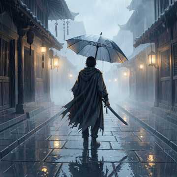 雨中侠客行