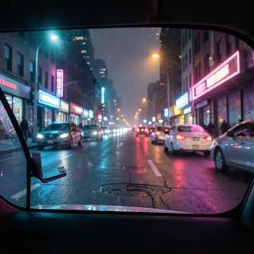 城市快转的失眠夜