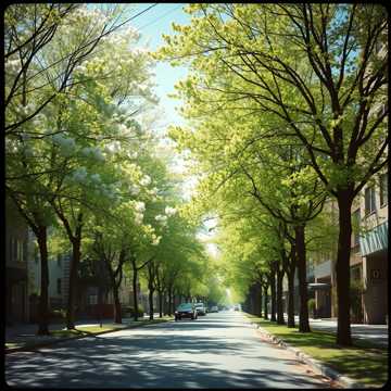 杨树毛毛满天飞