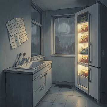 你的东西还在我家