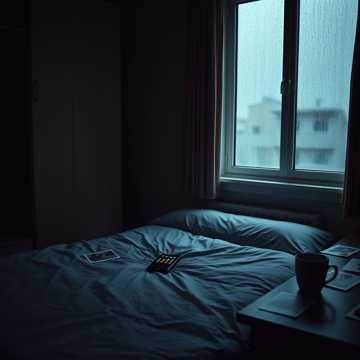 夜深人静只剩我