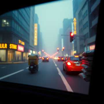 城市快转的失眠夜