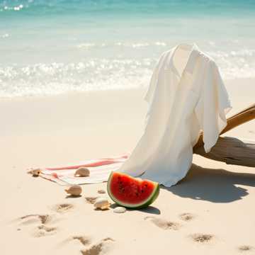 夏天把你写进海风里