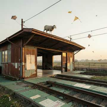 铁皮车站与会飞的羊