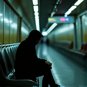 地铁口的冷早饭