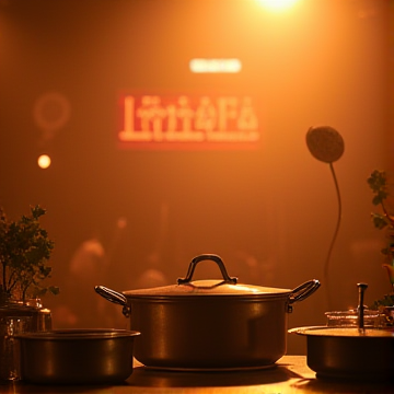 回锅肉和麦克风