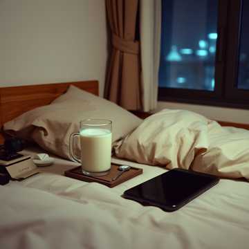 半杯凉掉的奶茶