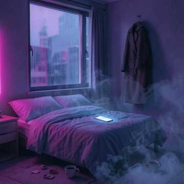 霓虹雾里失眠的人