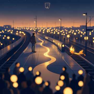 人群里的那条路