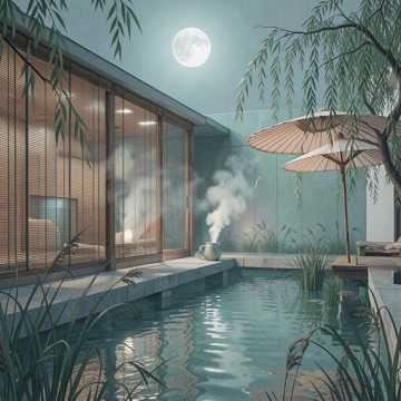 夏日晚风入梦来