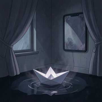 塌在看不见的角落里