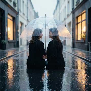 雨天同伞