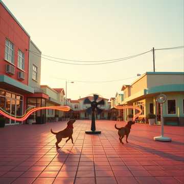 跳起来的小广场