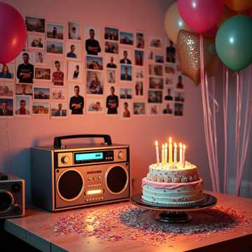 Birthday On The Stereo