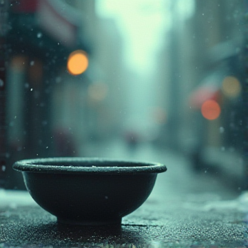 无声的雪停歇