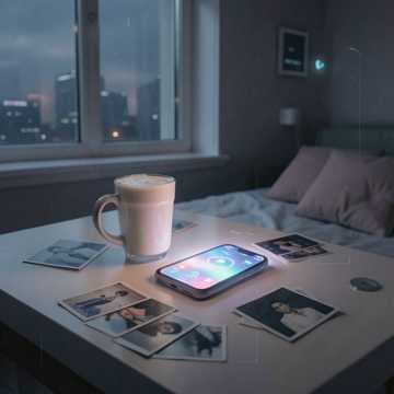 半杯凉掉的奶茶