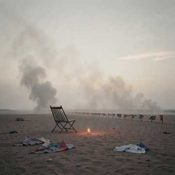 Ashes Over Desert Skies