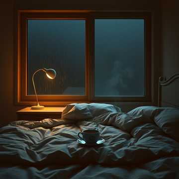 台灯刚好亮到你