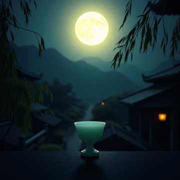 月下独酌 饮不尽相思泪