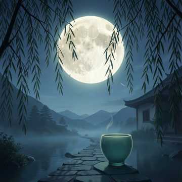 月下独酌 饮不尽相思泪