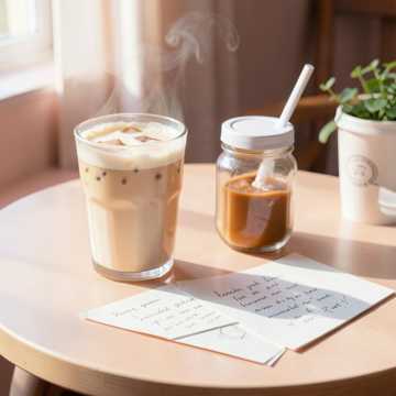 午后奶茶味的你