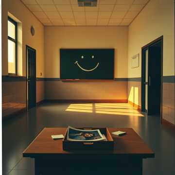 最后一节课的走廊