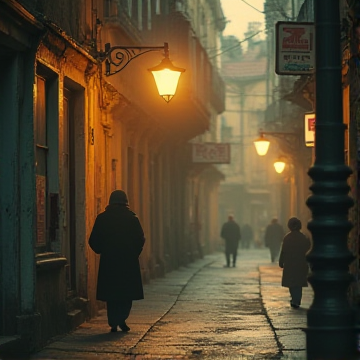 老巷口的修鞋匠