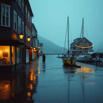 “雨落也安静”