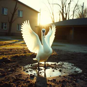 丑小鸭变白天鹅