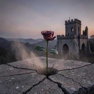 废墟里玫瑰才生根